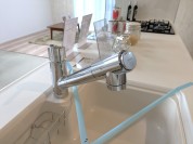 【浄水器一体型省エネシングル水栓】