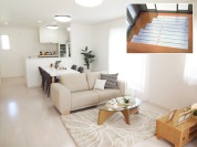 【ガス温水式床暖房（２面切替可能）】