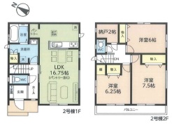2号棟　間取り図
