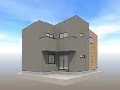 ７号棟・完成予想イメージパースです。※南側