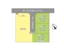 全体区画図。各区画、敷地面積３８坪以上でゆとりあるお住まいをお建て頂けます。
分譲地内の道路は第三者の侵入がなく、小さなお子様も安心して遊べますね。