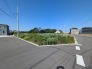 １６号棟・166.11平米（50.24坪）／南、西道路に接道した角地です。