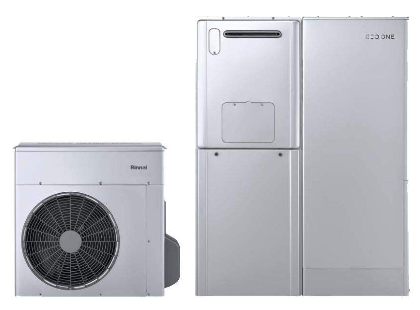 給湯器には、電気とガスのハイブリット給湯暖房システム「ECO ONE」。省エネ、光熱費削減と毎日の生活をより快適にする次世代給湯器です。